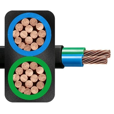 H03VVH2H8-F - สายเคเบิลติดตั้งแบบยืดหยุ่นหุ้มฉนวน PVC